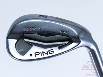 Ping Tour-S Chrome Wedge Lob LW 60° 10 Deg Bounce Nippon NS Pro 850GH Steel Regular Right Handed Blue Dot 35.25in