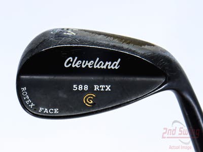Cleveland 588 RTX Black Pearl Wedge Lob LW 64° 10 Deg Bounce FST KBS Tour Steel Wedge Flex Right Handed 35.25in