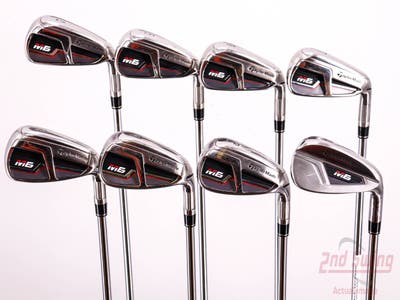 TaylorMade M6 Iron Set 4-PW AW FST KBS MAX 85 Steel Regular Right Handed 38.5in