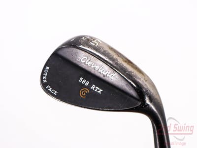 Cleveland CG16 Black Zip Groove Wedge Sand SW 56° 14 Deg Bounce Cleveland Traction Wedge Steel Wedge Flex Right Handed 35.75in
