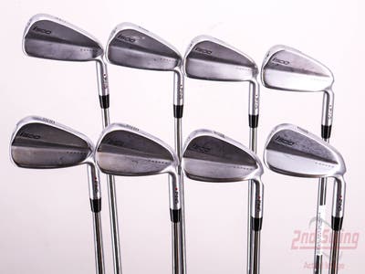 Ping i500 Iron Set 4-PW AW True Temper Dynamic Gold 105 Steel Stiff Right Handed Red dot 31.0in