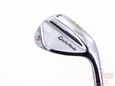 TaylorMade Milled Grind 2 Chrome Wedge Sand SW 54° 11 Deg Bounce Dynamic Gold Black Steel Stiff Right Handed 35.5in
