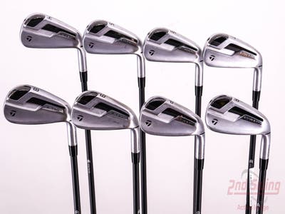 TaylorMade P790 TI Iron Set 4-PW AW Mitsubishi MMT 80 Graphite Stiff Right Handed 38.0in