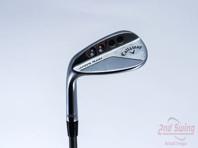 Callaway Jaws Raw Chrome Wedge Gap GW 50° 10 Deg Bounce S Grind Project X Catalyst Graphite Wedge Flex Left Handed 35.75in