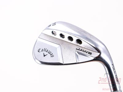 Callaway Jaws Full Toe Raw Face Chrome Wedge Lob LW 60° 10 Deg Bounce Dynamic Gold Spinner TI 115 Steel Wedge Flex Right Handed 35.0in