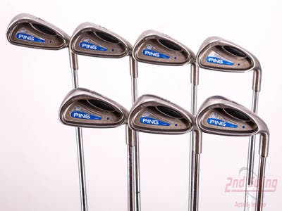 Ping G2 Iron Set 4-PW Ping CS Lite Steel Stiff Right Handed Blue Dot 38.0in