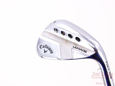 Callaway Jaws Full Toe Raw Face Chrome Wedge Sand SW 56° 12 Deg Bounce Dynamic Gold Spinner TI Steel Wedge Flex Right Handed 35.25in