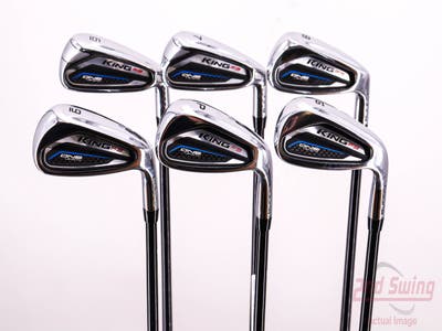 Cobra KING F9 Speedback One Length Iron Set 6-PW AW Stock Graphite Shaft Graphite Regular Right Handed 37.5in