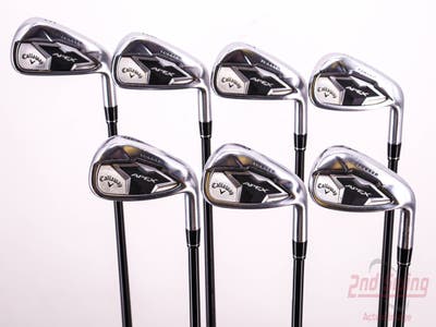 Callaway Apex 19 Iron Set 5-PW AW UST Mamiya Recoil 760 ES Graphite Regular Right Handed 38.0in