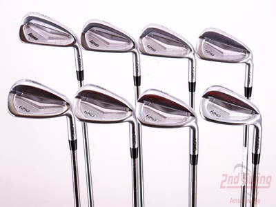 Ping i210 Iron Set 4-PW AW Project X LZ 5.5 Steel Regular Right Handed Black Dot 38.75in