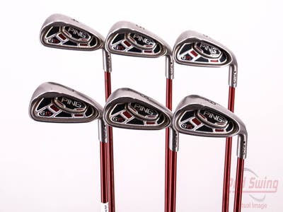 Ping G15 Iron Set 4-9 Iron Ping TFC 149I Graphite Regular Right Handed Black Dot 38.0in