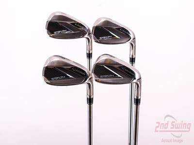 TaylorMade Stealth Iron Set 8-PW AW FST KBS MAX 85 Steel Regular Right Handed 36.5in
