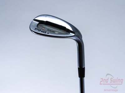 Ping Tour-W Brushed Silver Wedge Sand SW 56° 10 Deg Bounce W Grind Ping AWT Steel Regular Right Handed Black Dot 35.5in
