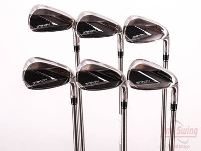 TaylorMade Stealth Iron Set 6-PW AW Aerotech SteelFiber fc90cw Graphite Regular Right Handed 38.0in