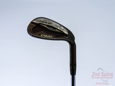 Ping Tour-S Rustique Wedge Sand SW 56° 12 Deg Bounce FST KBS Tour Steel Stiff Right Handed Black Dot 35.5in