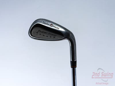 TaylorMade Supersteel Single Iron Pitching Wedge PW TM S-90 Steel Stiff Right Handed 35.25in