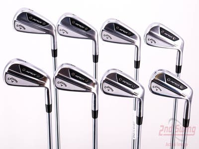 Callaway Apex Pro 24 Iron Set 3-PW Project X IO 6.0 Steel Stiff Right Handed 37.75in