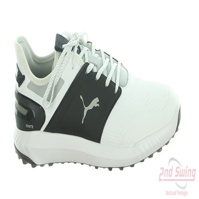 New Mens Golf Shoe Puma IGNITE Elevate 10 Black/White MSRP $130 376077 06