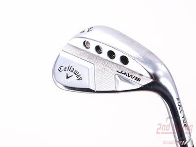 Callaway Jaws Full Toe Raw Face Chrome Wedge Lob LW 64° 10 Deg Bounce Dynamic Gold Spinner TI 115 Steel Wedge Flex Right Handed 35.0in