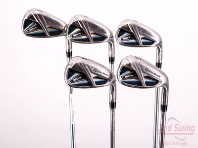 TaylorMade SIM MAX Iron Set 8-PW GW SW FST KBS MAX 85 Steel Regular Right Handed 36.75in