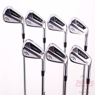 Callaway Apex Pro 24 Iron Set 4-PW Nippon NS Pro Modus 3 Tour 120 Steel Stiff Right Handed 37.75in