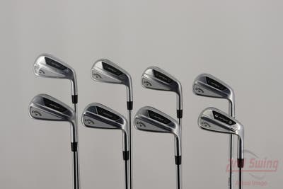Callaway Apex Pro 24 Iron Set 4-PW AW True Temper Dynamic Gold S300 Steel Stiff Right Handed 37.0in
