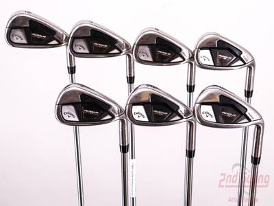 Callaway Rogue ST Max Iron Set 6-PW AW GW True Temper Elevate MPH 95 Steel Regular Right Handed 37.5in