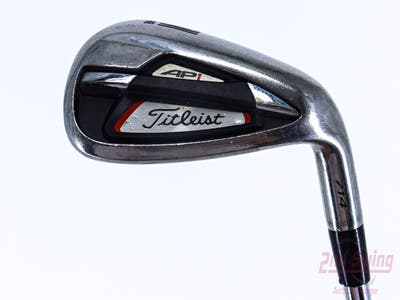 Titleist 714 AP1 Single Iron Pitching Wedge PW True Temper Dynamic Gold S300 Steel Stiff Right Handed 35.5in