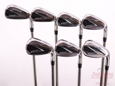 TaylorMade Stealth Iron Set 5-PW SW UST Mamiya Recoil ESX 460 F3 Graphite Regular Right Handed 36.0in