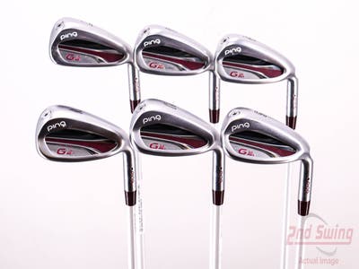 Ping G LE 2 Iron Set 7-PW GW SW ULT 240 Lite Graphite Ladies Right Handed Black Dot 36.75in