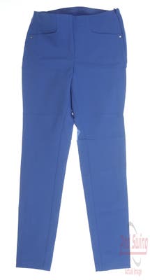 New Womens Ralph Lauren RLX Golf Pants 2 Blue MSRP $168