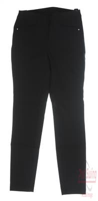 New Womens Ralph Lauren RLX Golf Pants 2 Black MSRP $168