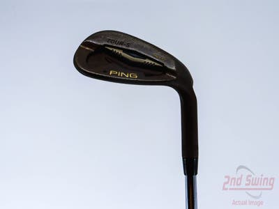 Ping Tour-S Rustique Wedge Sand SW 56° 12 Deg Bounce FST KBS Tour Steel Stiff Right Handed Black Dot 35.75in
