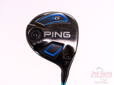 Ping 2016 G SF Tec Fairway Wood 3 Wood 3W 16° Graphite D. Tour AD GP-4 Teal Graphite Regular Right Handed 43.0in