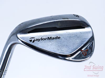 TaylorMade Milled Grind 2 Chrome Wedge Lob LW 60° 10 Deg Bounce True Temper Dynamic Gold S200 Steel Stiff Left Handed 35.0in