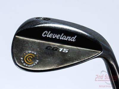 Cleveland CG15 Black Pearl Wedge Lob LW 60° 12 Deg Bounce Aerotech SteelFiber i95 Graphite Regular Right Handed 36.0in