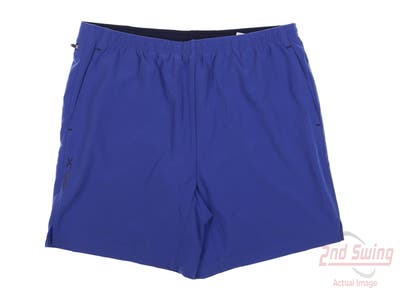 New Mens Ralph Lauren RLX Golf Shorts Large L Blue MSRP $90