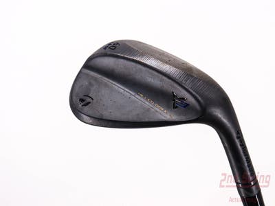 TaylorMade Milled Grind 3 Raw Black Wedge Lob LW 60° 8 Deg Bounce FST KBS MAX Graphite 55 Graphite Senior Right Handed 33.5in