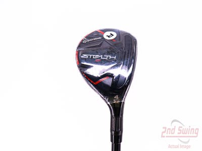Mint TaylorMade Stealth 2 Rescue Hybrid 4 Hybrid 22° Fujikura Ventus TR Red HB 6 Graphite Regular Right Handed 41.0in
