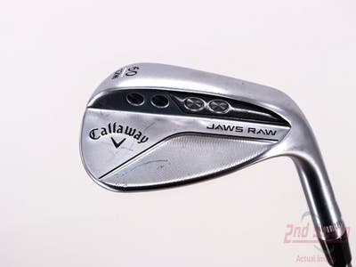 Callaway Jaws Raw Chrome Wedge Lob LW 60° 12 Deg Bounce W Grind UST Mamiya Recoil Wedge Graphite Ladies Right Handed 34.0in