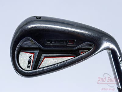 Adams Idea Super S Single Iron Pitching Wedge PW FST KBS Tour Steel Stiff Right Handed 35.75in