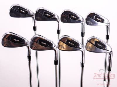 Callaway Rogue ST Pro Iron Set 4-PW AW Dynamic Gold Mid 115 Steel Regular Right Handed 38.0in