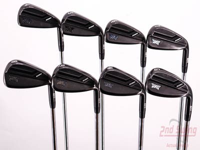 PXG 0211 XCOR2 Xtreme Dark Iron Set 4-PW GW True Temper Elevate MPH 95 Steel Regular Right Handed 38.25in