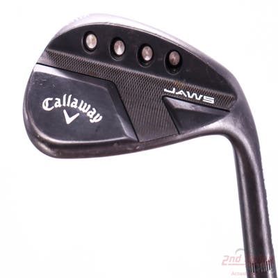 Callaway Jaws Full Toe Raw Black Wedge Lob LW 58° 10 Deg Bounce Dynamic Gold Spinner TI 115 Steel Wedge Flex Right Handed 34.75in