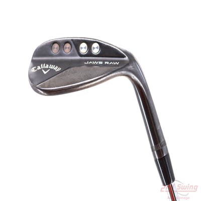 Callaway Jaws Raw Black Plasma Wedge Lob LW 58° 10 Deg Bounce S Grind Dynamic Gold Spinner TI Steel Wedge Flex Right Handed 35.0in