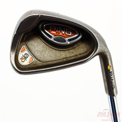 Ping G10 Single Iron 7 Iron Ping AWT Steel Regular Right Handed Yellow Dot 37.5in