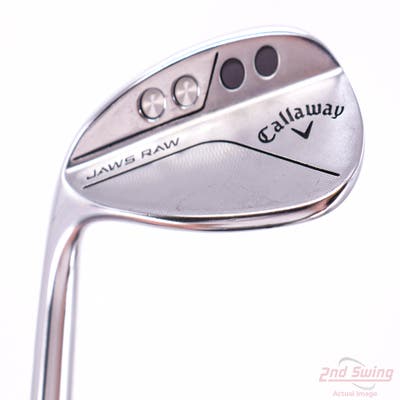 Callaway Jaws Raw Chrome Wedge Sand SW 54° 12 Deg Bounce W Grind Dynamic Gold Spinner TI 115 Steel Wedge Flex Left Handed 35.25in