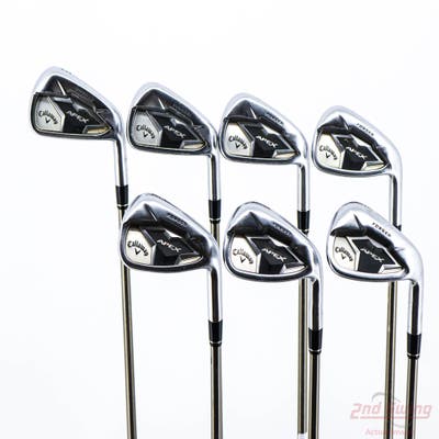 Callaway Apex 19 Iron Set 5-PW AW UST Recoil 780 ES SMACWRAP Graphite Stiff Right Handed +1/4"