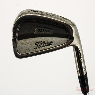 Titleist 735.CM Stainless Single Iron 5 Iron Rifle 6.5 Steel X-Stiff Right Handed 39.0in