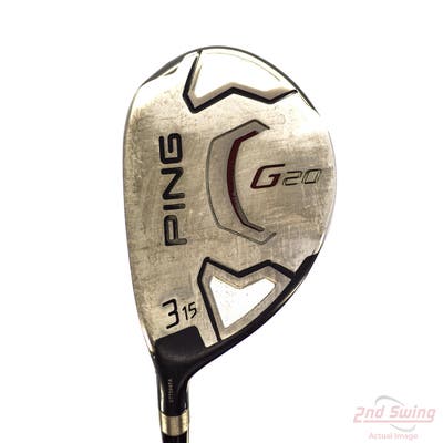 Ping G20 Fairway Wood 3 Wood 3W 15° Ping TFC 169F Graphite Regular Left Handed 43.5in